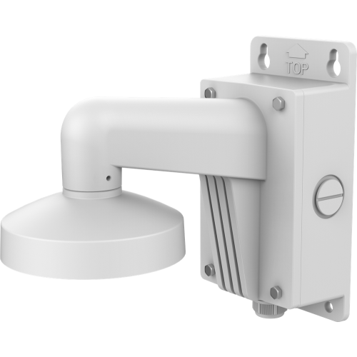 Galaxy Security Hikvision DS-2200ZJ-WAJ-140 mounting bracket for security cameras, showing metal construction and mounting holes.