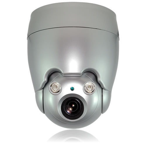 Galaxy 480TVL Mini IR Speed Dome Camera with 50m infrared night vision, compact security camera with infrared LEDs.