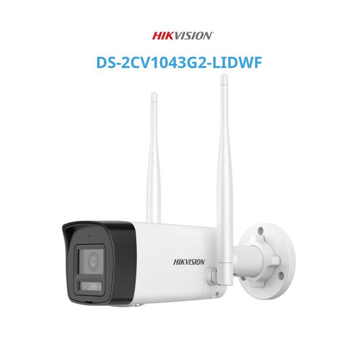 Hikvision 4MP Bullet IP Camera DS-2CV1043G2-LIDWF with 2.8mm lens, outdoor security camera by Galaxy Security