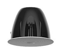 Galaxy Security Hikvision DS-QAZ0630G1 black audio device, compact design with audio input and output ports.