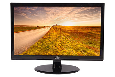 22-inch LED Full HD monitor with slim black bezel, displaying a vibrant desktop screen, from My Store.