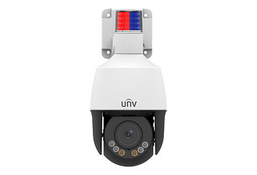 Uniview AI 5MP LightHunter Active Deterrence Mini PTZ Camera