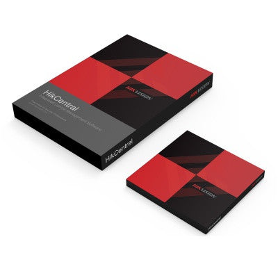 Galaxy Security Hikvision HikCentral-P Entrance/Exit Module for security software license, two-lane access control device.