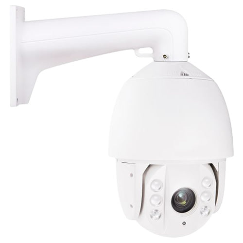 Galaxy 720P HD-TVI outdoor IR high-speed PTZ dome camera with 23x optical zoom and infrared night vision.