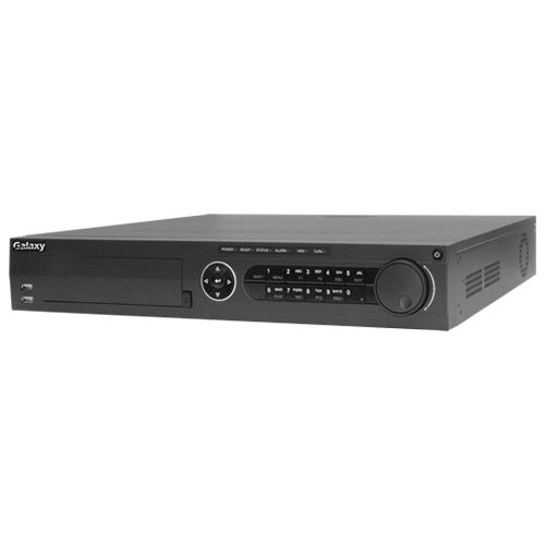 Galaxy NV 32-channel 5MP HD standalone NVR with 16 PoE ports for high-resolution security camera recording.