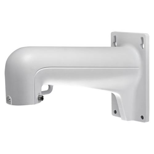 Metal wall mount bracket for Hik PTZ camera, sturdy wall bracket for secure camera installation, black finish, image 2498l