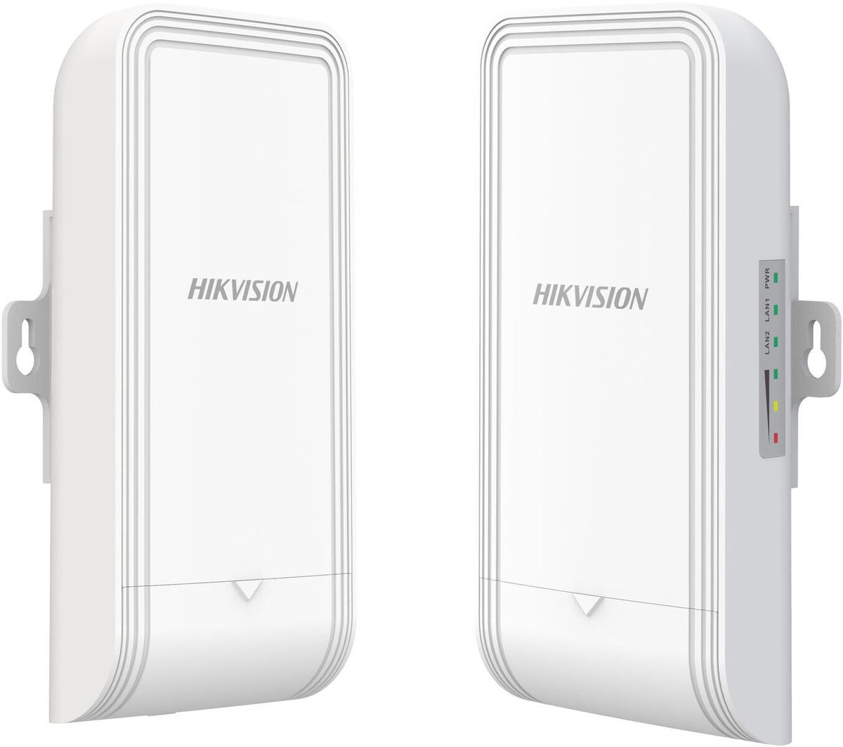 Hikvision Wireless Bridge DS-3WF3000-EI-5AC/P connected to networking equipment for secure wireless data transmission
