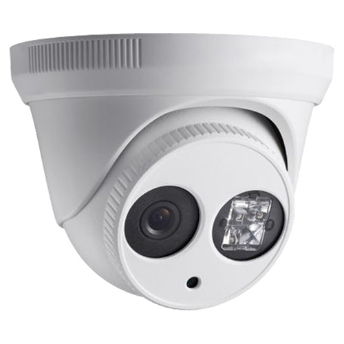 Galaxy 1080P HD-TVI IR outdoor turret dome camera with 3.6mm lens, featuring night vision and weatherproof design.