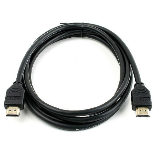50ft heavy-duty HDMI cable from My Store, showing gold-plated connectors and durable braided cable for high-quality video transfer.