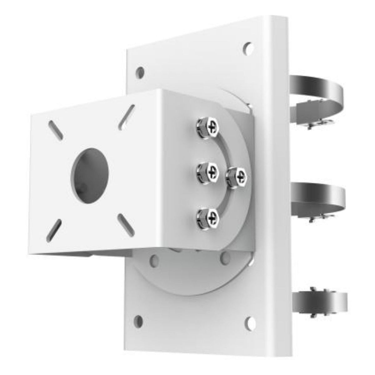 Hikvision radar device DS-PRB-1310 mounted on wall, used for security detection and monitoring.