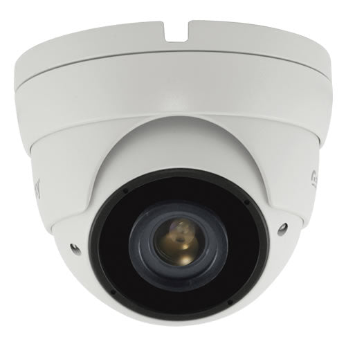 Galaxy 2.1MP Starlight HD-TVI Dome Camera with 5.5mm lens, black outdoor security camera with wide-angle view