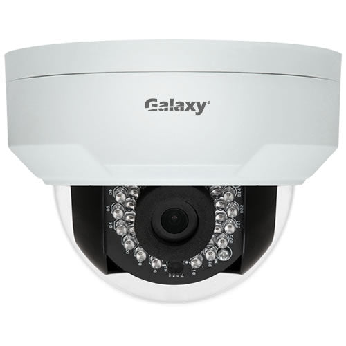 My Store NDAA Galaxy Pro 4MP mini dome security camera with starlight night vision, AI human and vehicle detection, built-in microphone