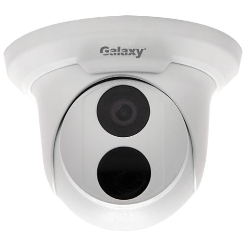 My Store Galaxy Pro Series 2MP IR Turret Camera with 4mm lens, featuring infrared night vision and durable metal housing.