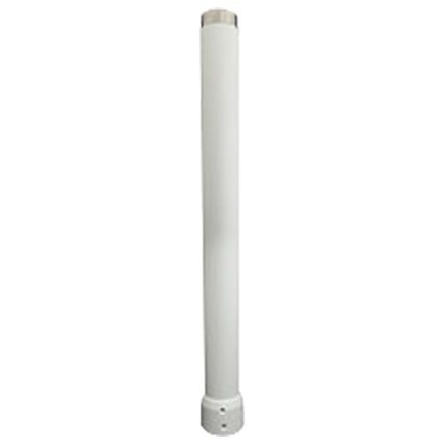 Galaxy Pro Series 500mm pendant rod for PTZ and dome security cameras, shown mounted and ready for installation.