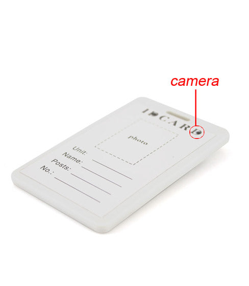 My Store Spy ID card with clear plastic holder and lanyard, featuring a professional identification badge.