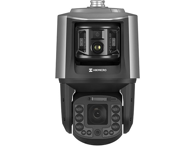 Galaxy Security Hikvision thermal camera HM-TX2840-10/G0/T1 with black housing and lens, designed for thermal imaging and security monitoring.