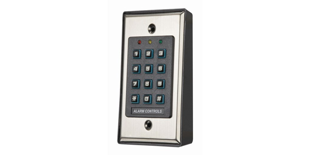 Standalone keypad wall mount, flush or standard installation, with digital keypad for secure access, by My Store.
