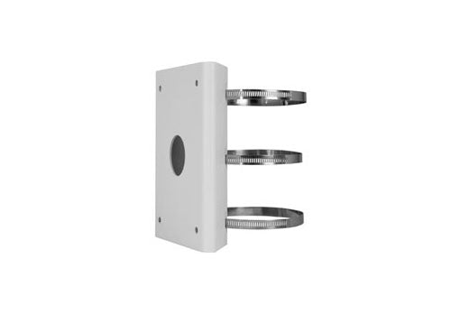 Uniview TR-UP08-A-IN security camera with adjustable mounting bracket, black exterior, and lens for outdoor surveillance.