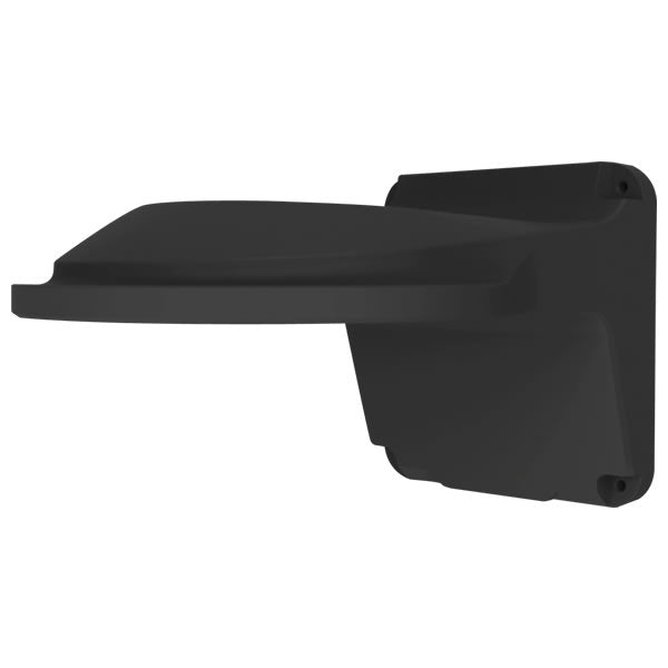 Uniview TR-WM03-B-IN-BK security camera with black weatherproof housing and mounting bracket, suitable for outdoor surveillance.