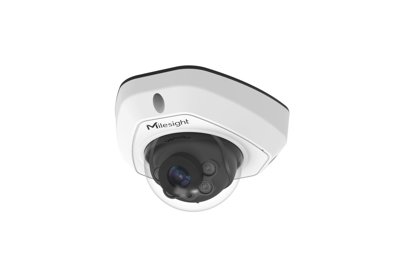 Milesight AI Vandal-proof Mini Dome Network Camera