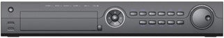 Galaxy Platinum 16-channel 8MP Turbo HD DVR with 4 SATA ports, black metal casing, and front panel controls.