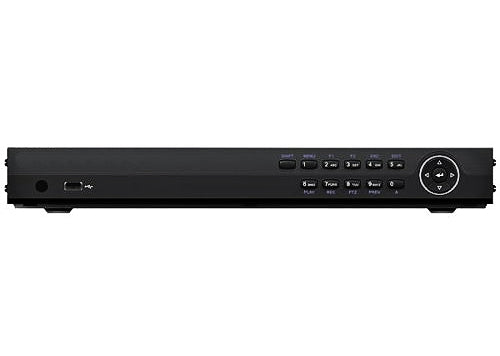 Galaxy Security 8-channel 8MP TVI DVR with AcuSense technology and dual SATA drives for high-quality video recording.