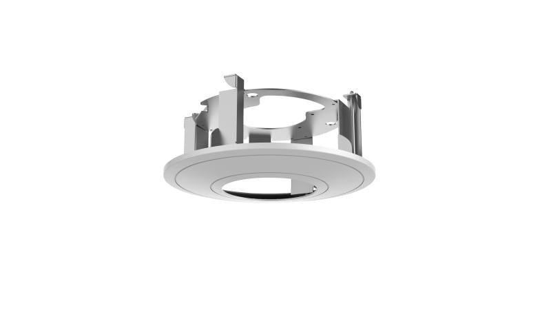 In-ceiling mount bracket for security cameras, compatible with DS-1227ZJ-DM32 model, sturdy metal construction and adjustable design.