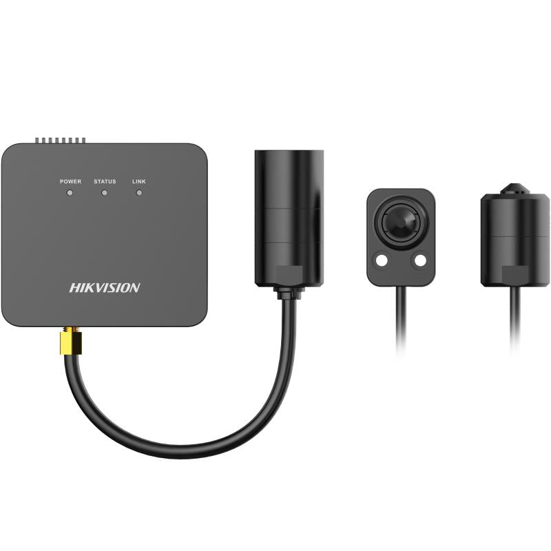 Galaxy Security 2MP WDR covert IP camera with 3.7mm lens, 3D DNR, black finish, suitable for security surveillance.