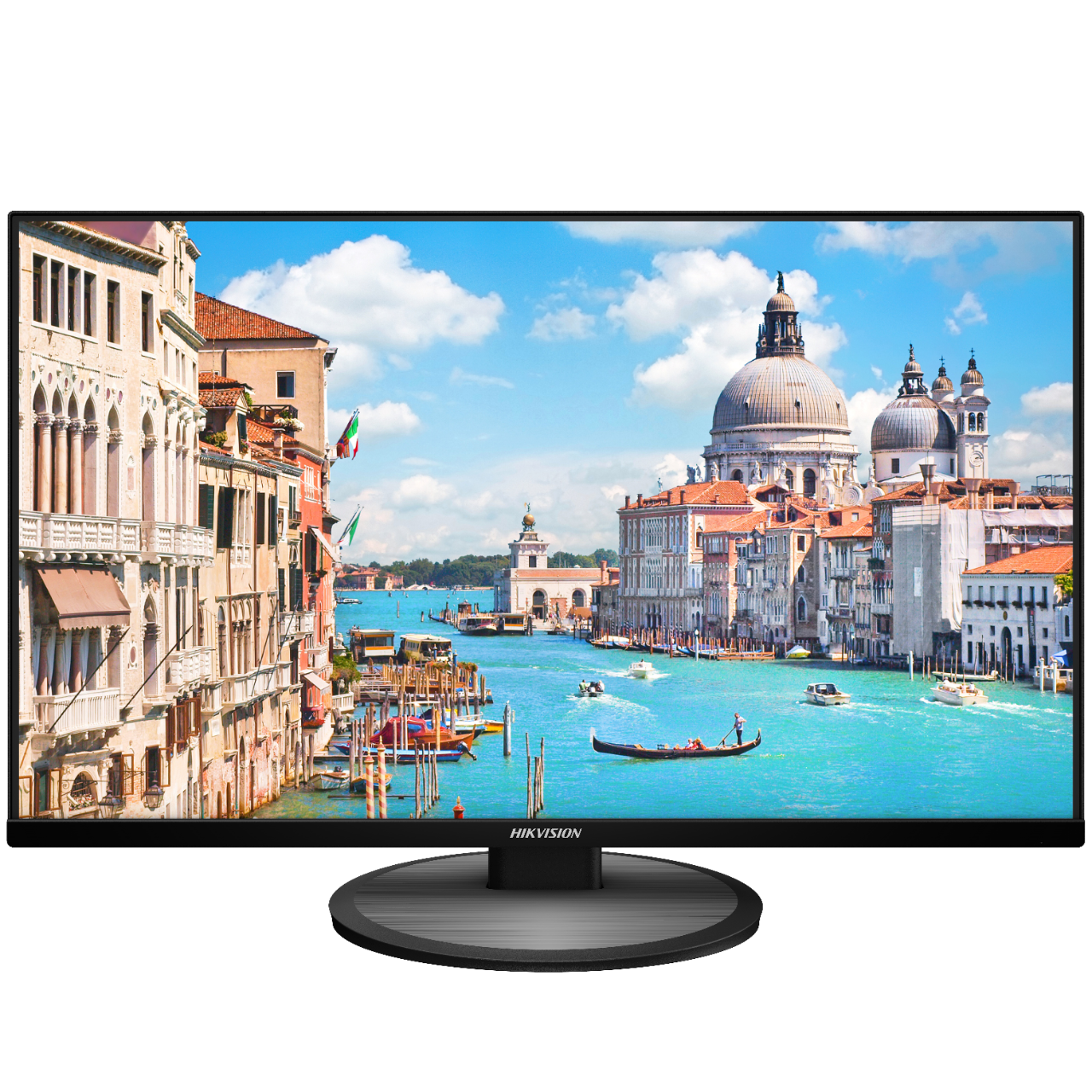 27-inch Galaxy Platinum 4K monitor with sleek design and high-resolution display, ideal for professional and gaming use.