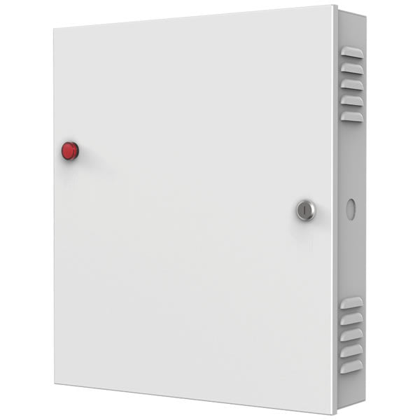 Galaxy Platinum 2-door access controller DS-K2602-G with RS-485 and Wiegand interfaces, compact black device for secure access control