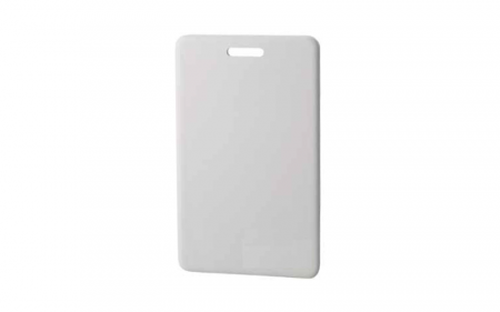 HIKVISION Clamshell Proximity Card with My Store branding, used for access control, showing a white plastic card with embedded chip
