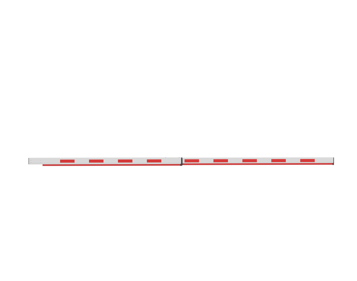 Hikvision Barrier Gate DS-TMG001-3 by Galaxy Security with metal arms and control panel for vehicle access management