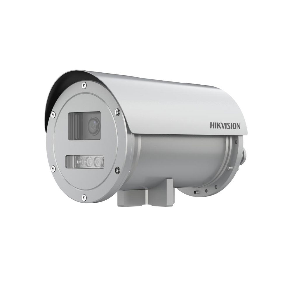 Hikvision 8MP Bullet IP Camera DS-2XE6885G0-IZHS with 2.8-12mm zoom lens, outdoor security camera with infrared.
