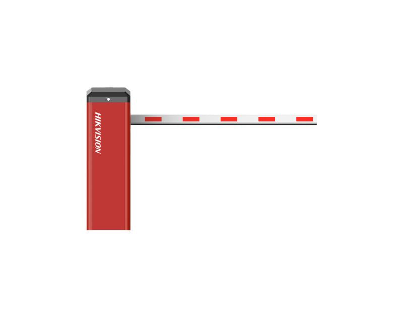 Hikvision Barrier Gate DS-TMG060-52 from Galaxy Security, featuring a sturdy metal barrier for vehicle access control.