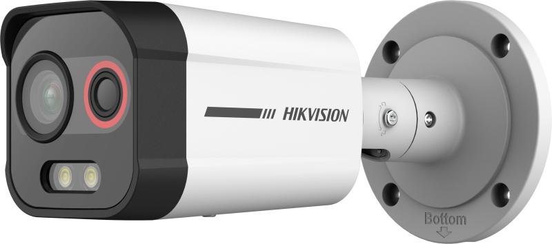 Hikvision Thermal IP Camera DS-2TD2608-2/QA with black housing and lens, designed for thermal surveillance and security monitoring