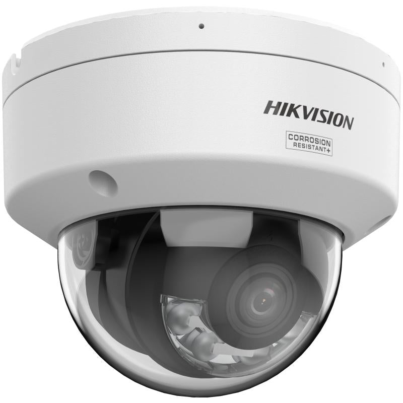 Galaxy Security Hikvision 8MP Dome IP Camera DS-2CD2187G3-LIS2UY with 4mm lens, weatherproof design and high-resolution surveillance.