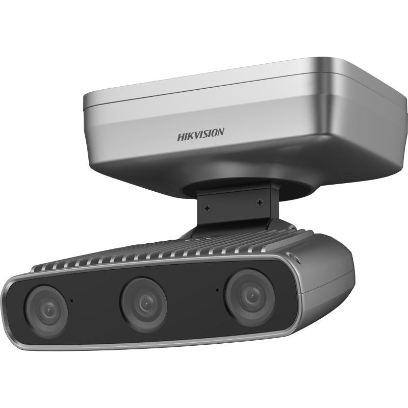 Hikvision security camera iDS-2CD8447G0/B-RS with 2.8mm lens, mounted outdoors for surveillance by Galaxy Security.