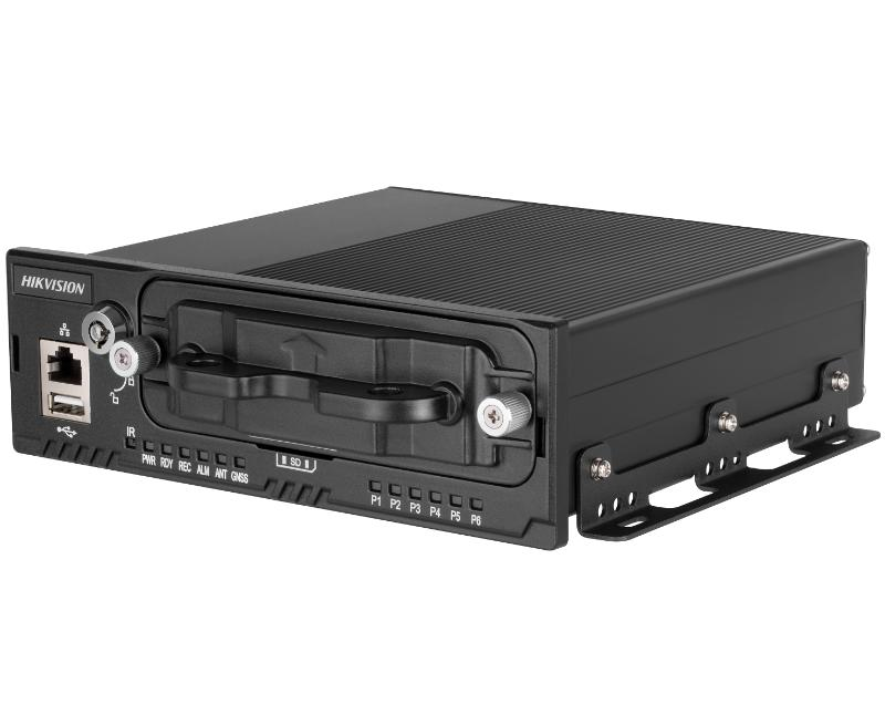 Galaxy Security Hikvision Mobile Video Recorder AE-MN5043 with multiple camera inputs and durable design for vehicle security.