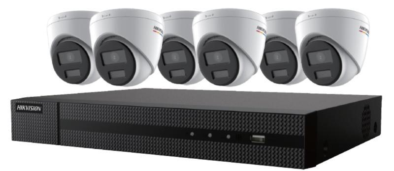 Galaxy Security Hikvision DS-J142I(USA-STD)/CA branch with EKI-K82T46C access control device, featuring card reader and keypad.