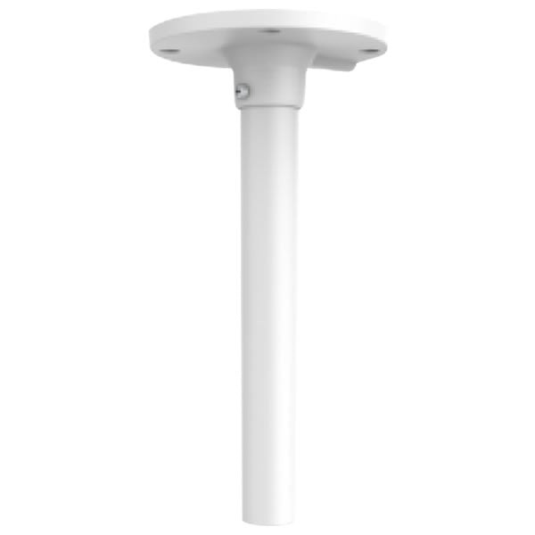 Galaxy Pro GX-BK-CM24-IN fixed dome indoor pendant mount, black color, designed for security cameras, displayed on a white background.