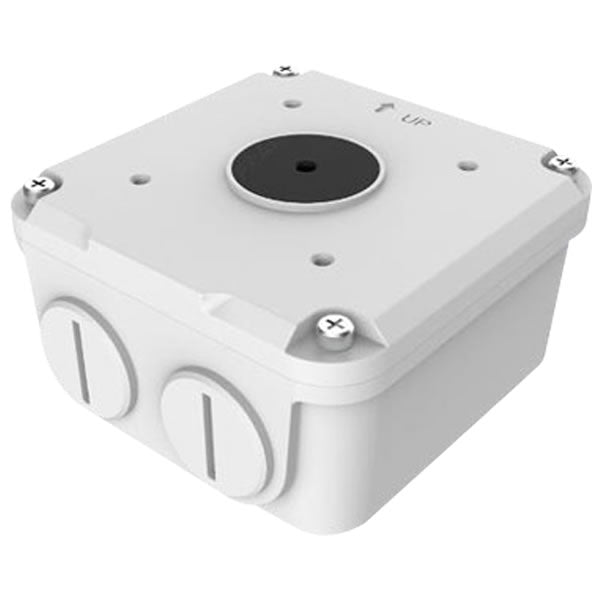 Galaxy Pro Bullet Cameras Junction Box GX-BK-JB06, weatherproof metal enclosure for security camera wiring and connections.