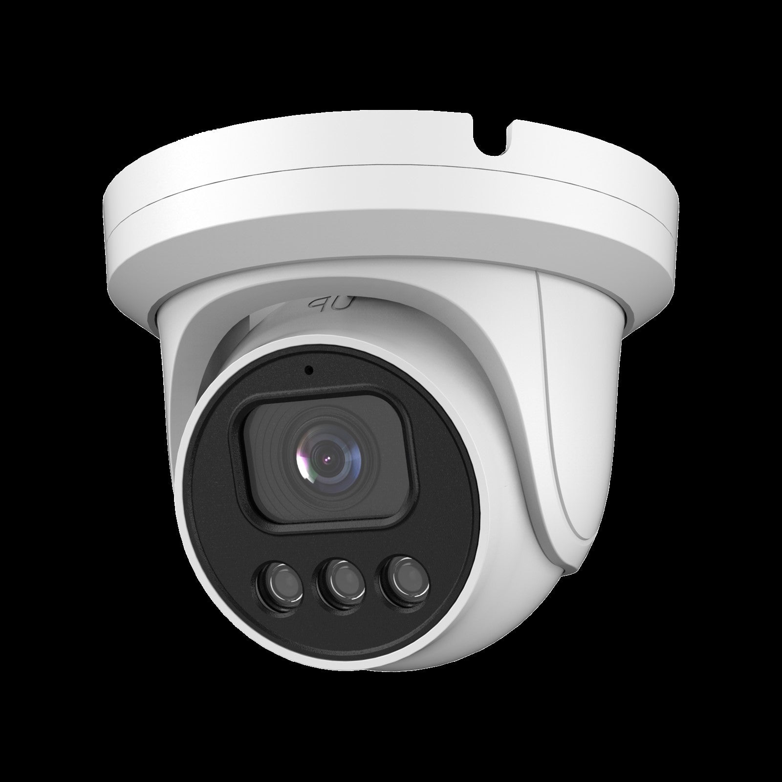 Outdoor Galaxy Cloud Base CD-80W 8MP smart dual illumination turret camera with weatherproof design and high-resolution imaging.
