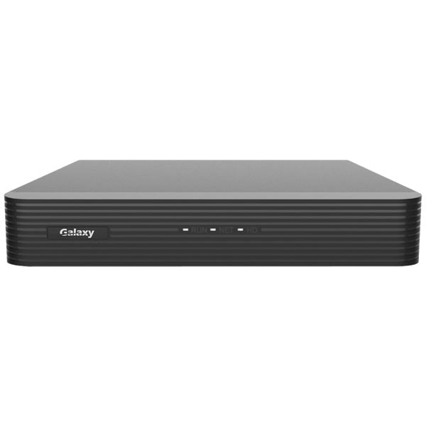 NDAA Galaxy Color-V Series Ultra H.265 4CH 4K/8MP POE Lite NVR with 1pc HDD