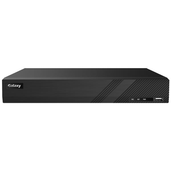 Galaxy Color-V 9 Series 8CH 8MP POE NVR / 1 SATA / NDAA / 80Mbps Input Bandwidth