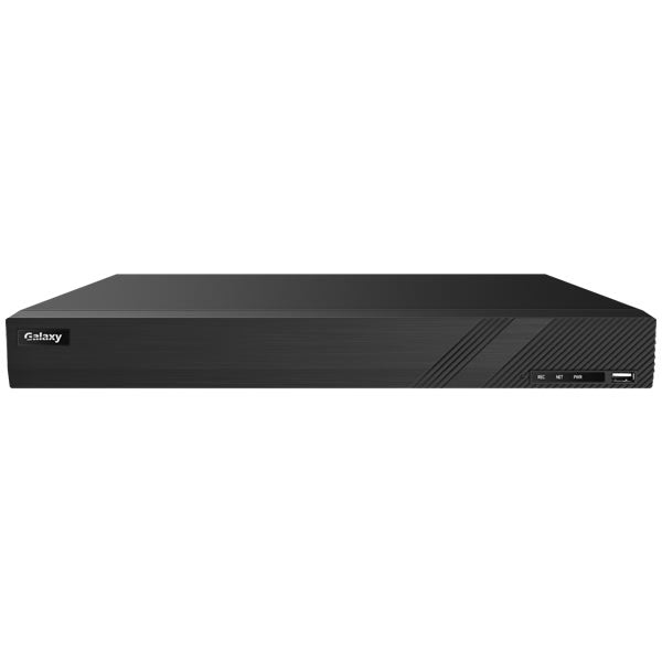 Galaxy Color-V 9 Series 16CH 16MP POE NVR / 2 SATA / NDAA / 160Mbps Input Bandwidth