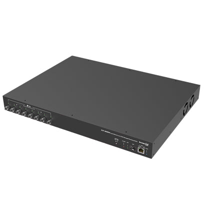 All-in-one hybrid non-managed receiving switch with 8 and 16 ports, coax and UTP model, by My Store, GX-ECP-2808R.