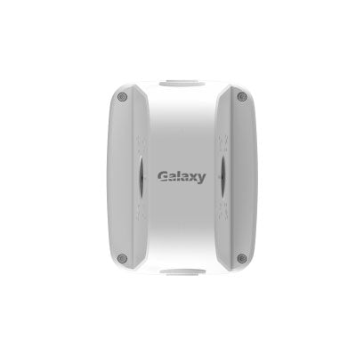 Waterproof junction box from Galaxy Hunter Series by My Store, black dual-compartment enclosure for electrical connections.