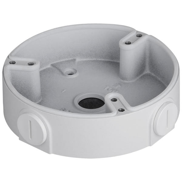 Galaxy Hunter Series Junction Box by My Store, black plastic enclosure with multiple wiring ports and secure mounting features.
