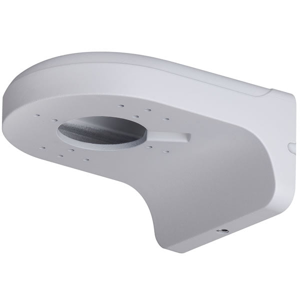 Black waterproof wall mount bracket for secure mounting of devices, designed for outdoor use by My Store