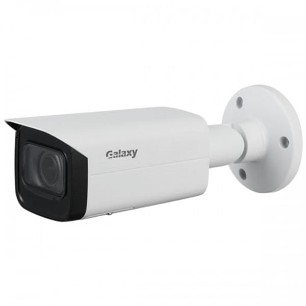 My Store Galaxy Hunter 4K AI motorized bullet network camera with adjustable lens and high-resolution outdoor security surveillance.